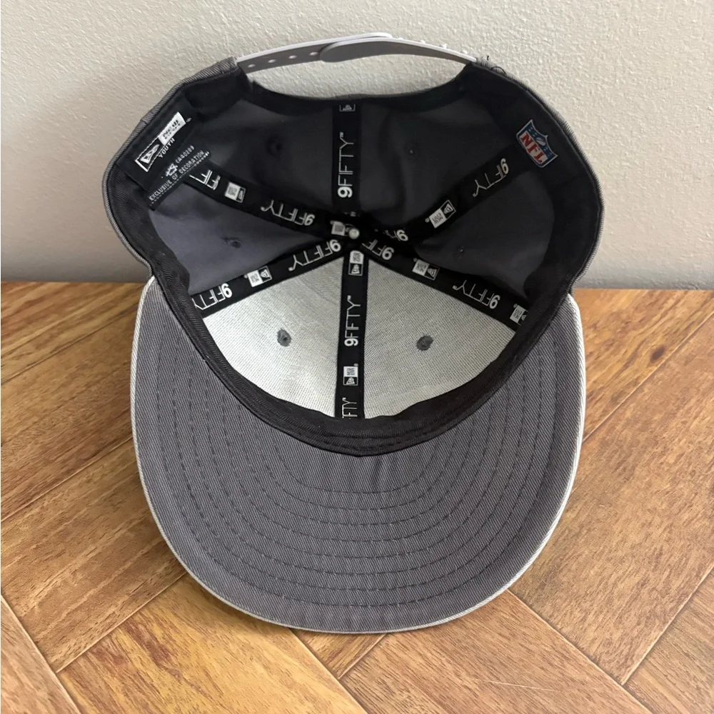New Era Black 9FIFTY Cap Dallas Cowboys NFL Boys Kids hat